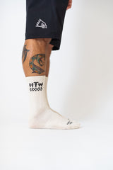 "Warp Check" Socks Vanilla