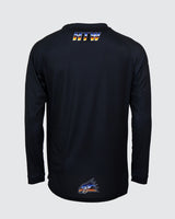 "Chromed" Long Sleeve Jersey Black