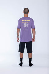 "No Dig No Ride Tour” S/S Tech Tee Purple Haze
