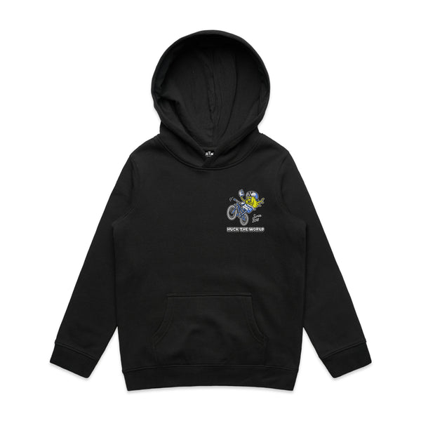 "Buttery" Youth Hoodie Black