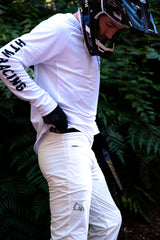 "Shred" MTB Pant Speedy White YOUTH