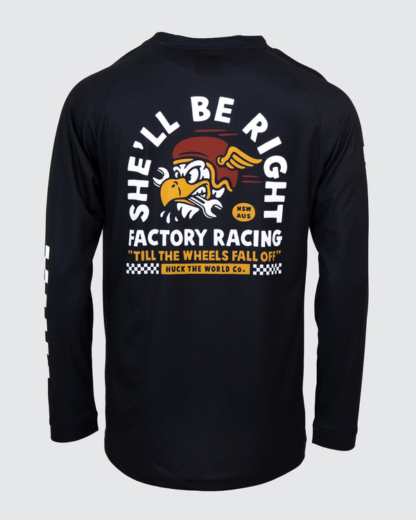 "She'll Be Right" Long Sleeve Jersey