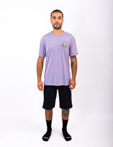 "Buttery Smooth" S/S Tech Tee Dusty Lilac