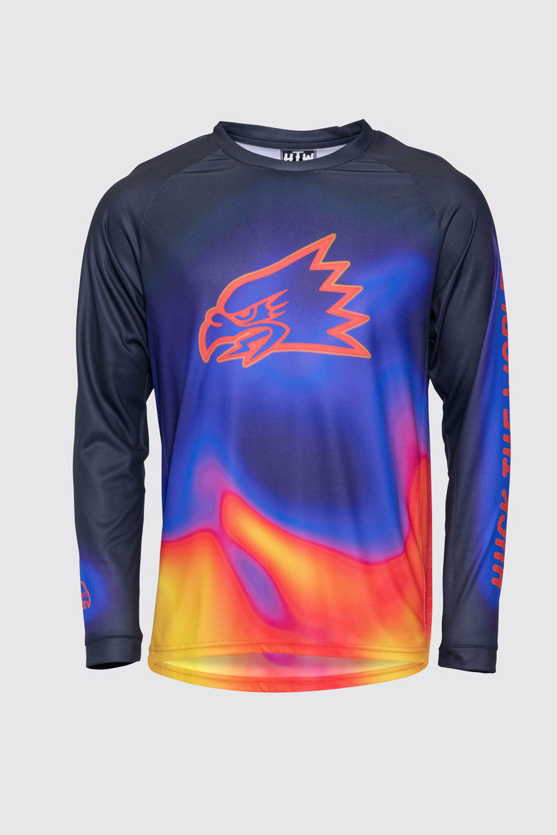 "Heat Map" Long Sleeve Jersey