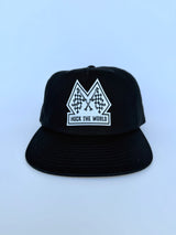 "Flags" Cotton Snapback Black