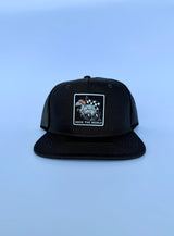 "Tortoise" Trucker Cap Charcoal & Black