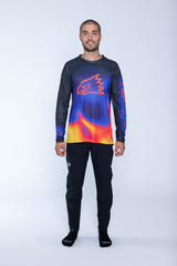 "Heat Map" Long Sleeve Jersey