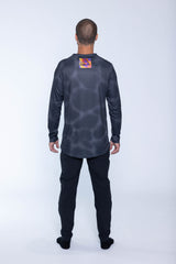 "On A Heater" Long Sleeve Jersey Black Ripple