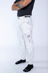 "Shred" MTB Pant Marbled White YOUTH