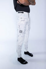 "Shred" MTB Pant Marbled White YOUTH