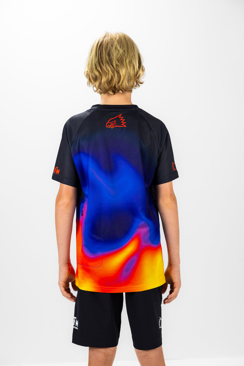 "Cookin" YOUTH Short Sleeve Jersey Gradient