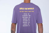 "No Dig No Ride Tour” YOUTH S/S Tech Tee Purple Haze