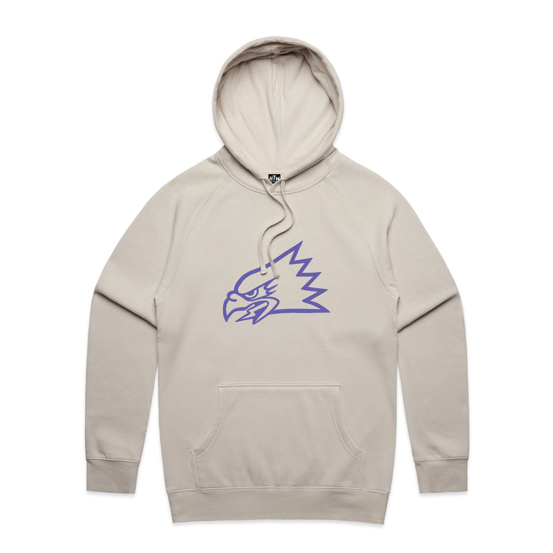 "Eagle Head" Hoodie Bone