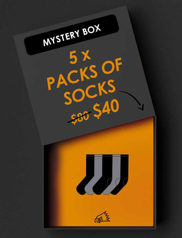 "5 x SOCK MYSTERY BOX"