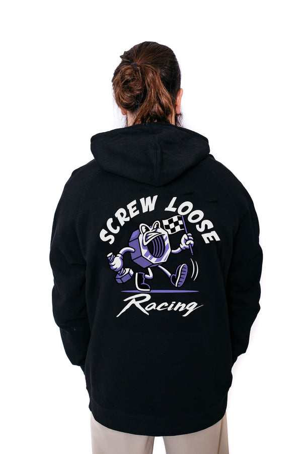 "Screw Loose Racing" Hoodie Black