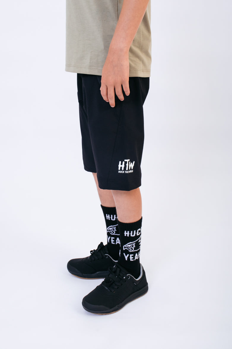 "2.0" Tech Ride Short YOUTH Black