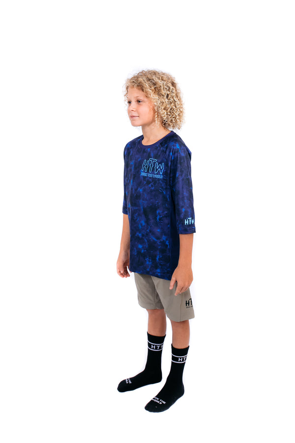 "Ocean Vibes" YOUTH 3/4 Sleeve Jersey