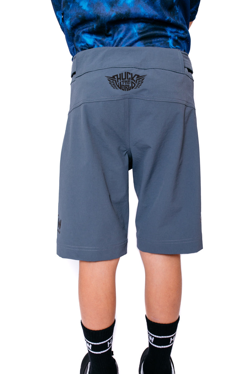 "Shred" MTB Short YOUTH Slate Blue