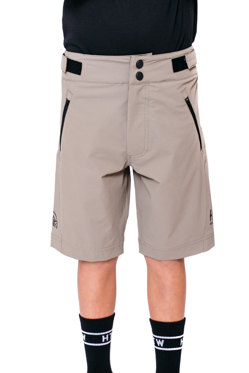 "Shred" MTB Short YOUTH Washed Olive