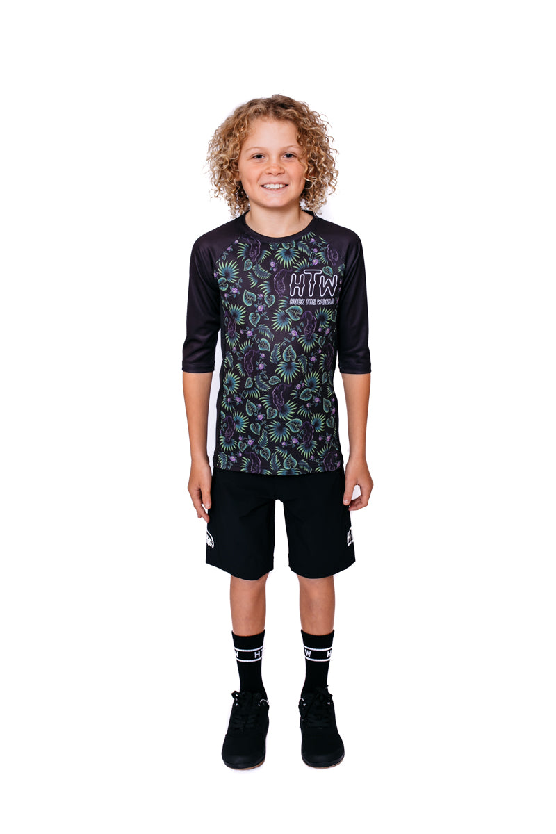 "Shred" MTB Short YOUTH Black