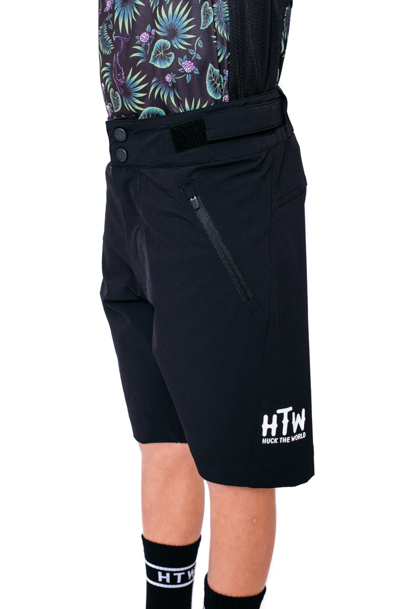 "Shred" MTB Short YOUTH Black